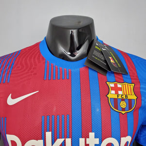 Camisa do Barcelona VERSÃO JOGADOR - Uniforme 1 - 21/22