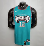 Camisa do Memphis Grizzlies 2022 - Uniforme 3- 12 MORANT