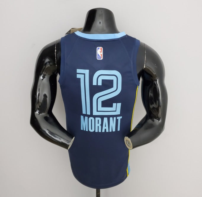 Camisa do Memphis Grizzlies 2022 - Uniforme 2 - 12 MORANT