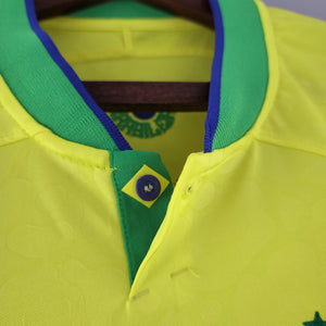 Camisa do Brasil COPA DO MUNDO 2022 - Uniforme 1 - NEYMAR JR. 10