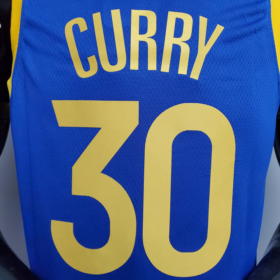 Camisa do Golden State Warriors 2021 - Uniforme 1 - 30 CURRY