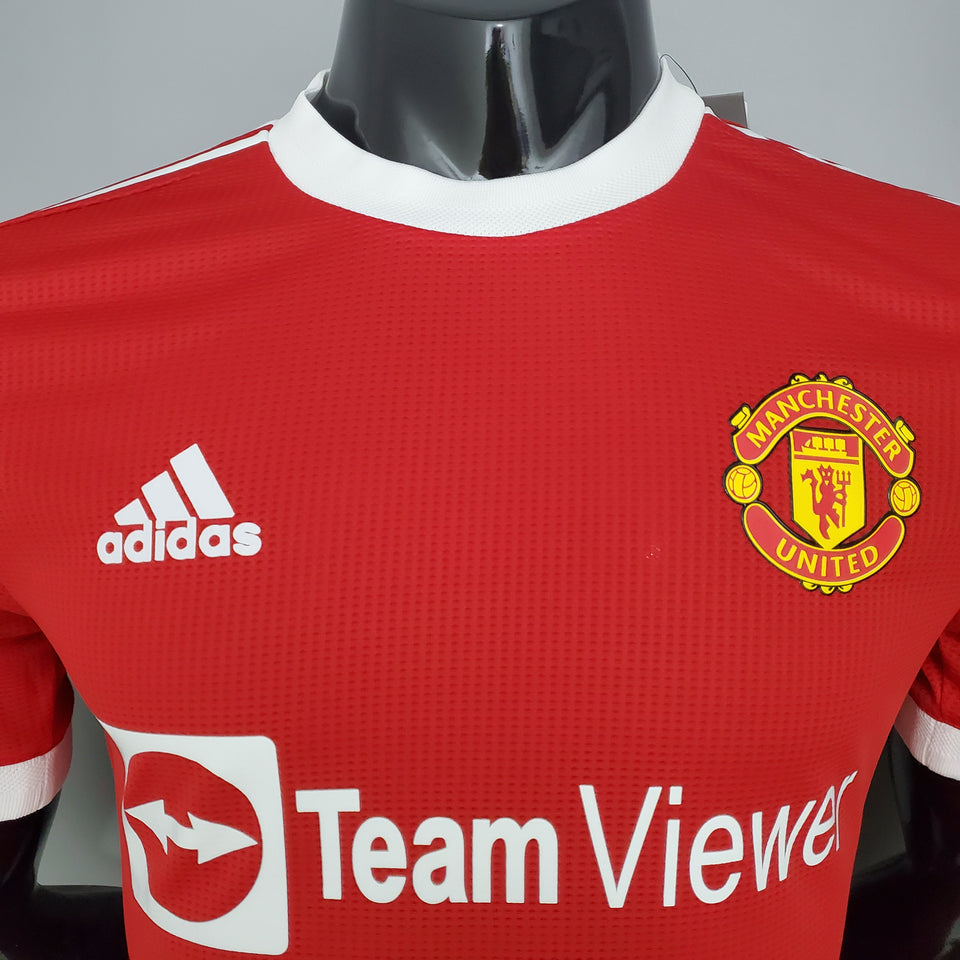 Camisa do Manchester United VERSÃO JOGADOR - Uniforme 1 - 21/22