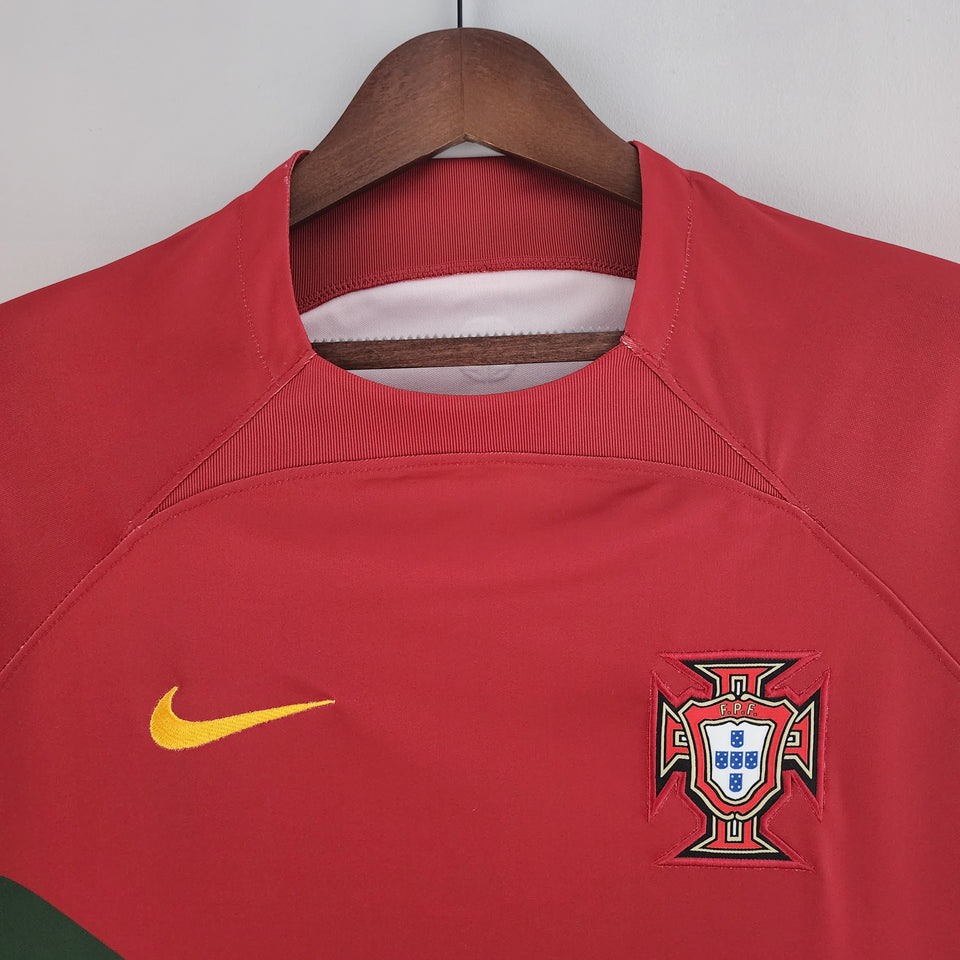 Camisa de Portugal COPA DO MUNDO 2022 - Uniforme 1