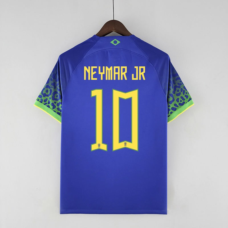 Camisa do Brasil COPA DO MUNDO 2022 - Uniforme - NEYMAR JR. 10
