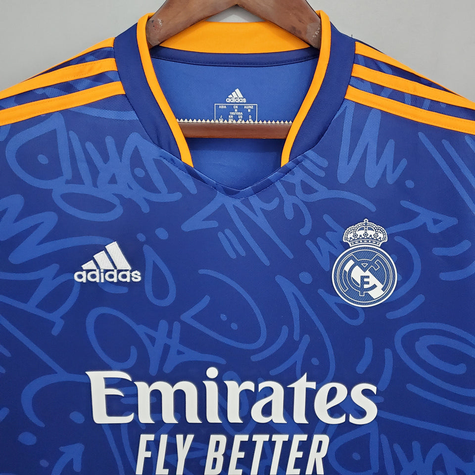 Camisa do Real Madrid - Uniforme 2 - 21/22