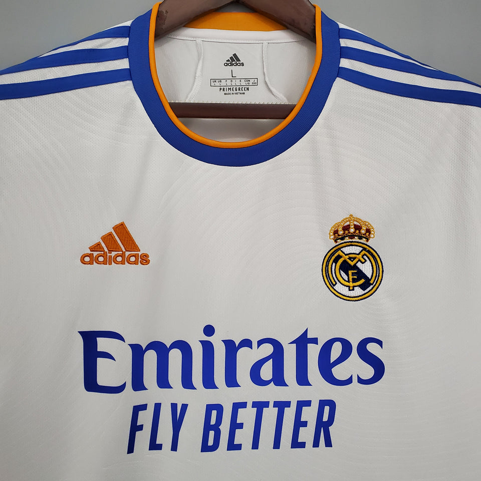 Camisa do Real Madrid - Uniforme 1 - 21/22