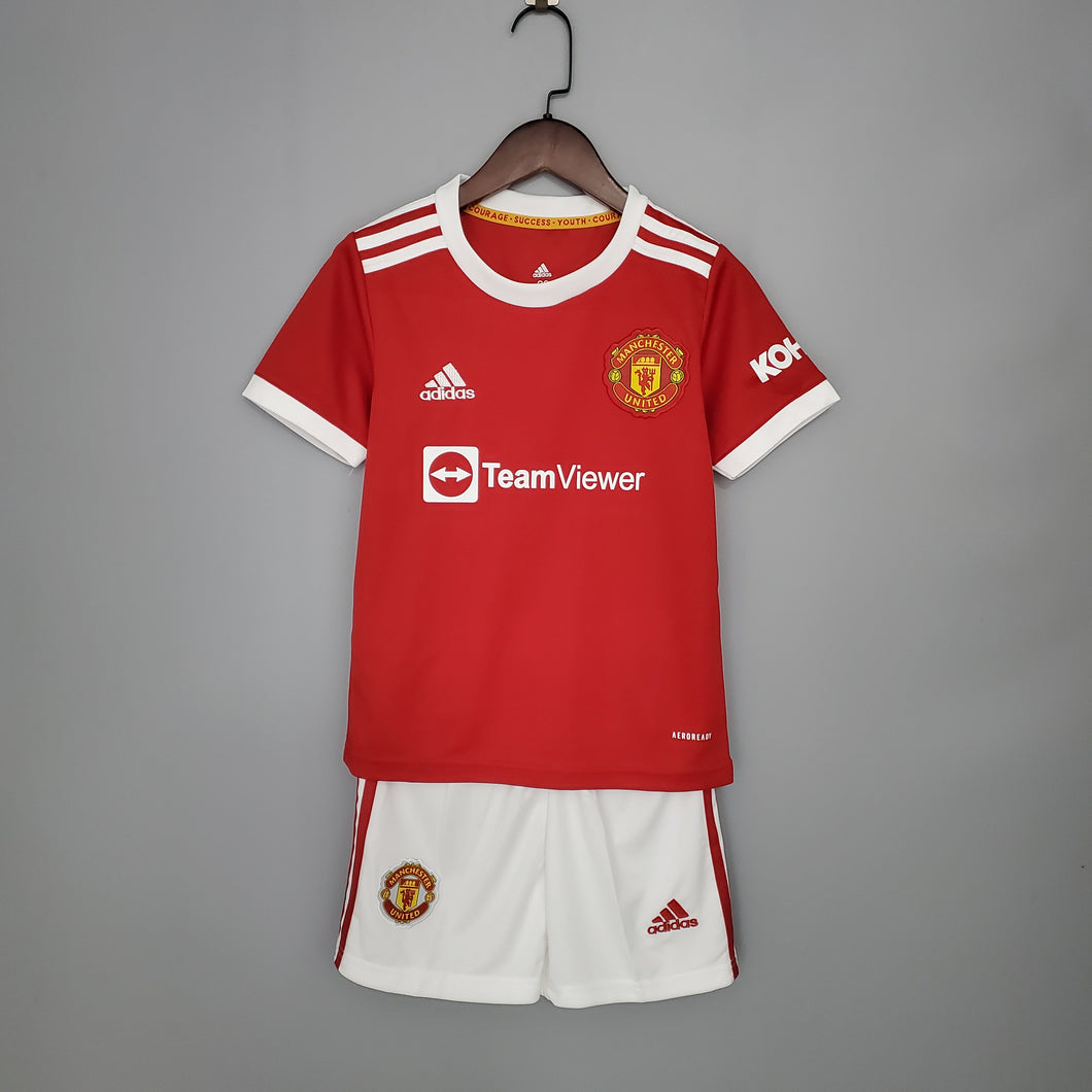 Kit Infantil do Manchester United 21/22