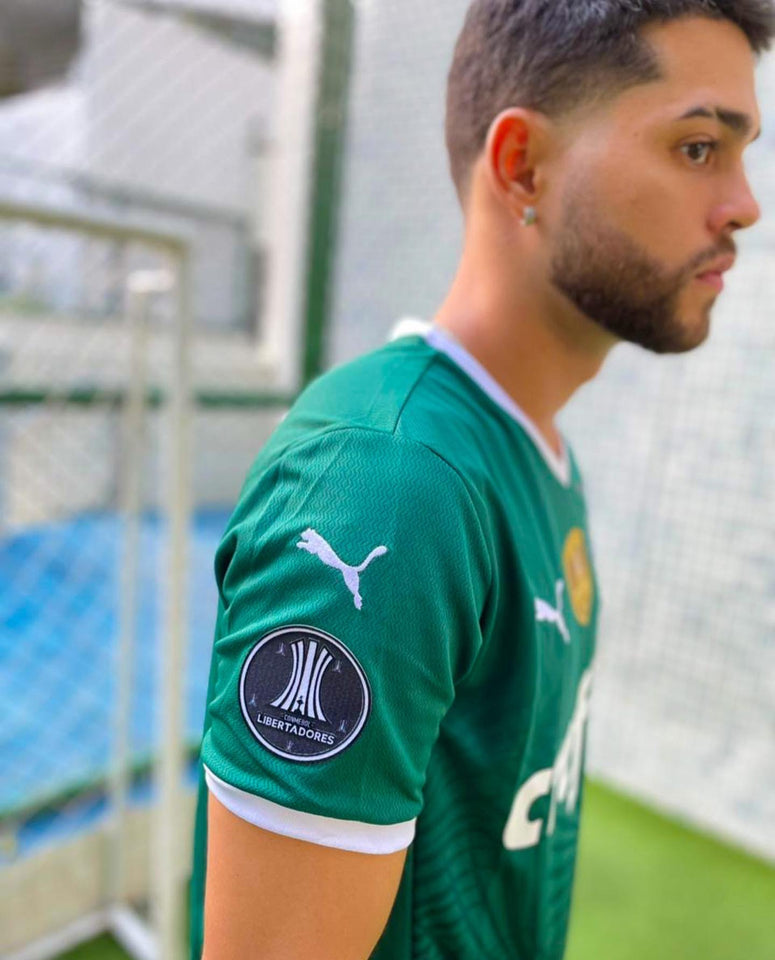 Camisa do Palmeiras - Uniforme 1 22/23 - Com patchs campeão da Libertadores