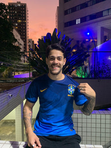 Camisa do Brasil VERSÃO JOGADOR - Uniforme 2 - 21/22