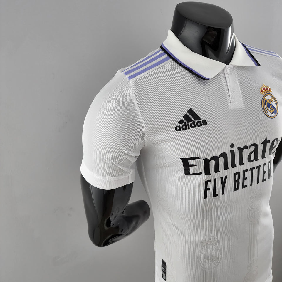 Camisa do Real Madrid VERSÃO JOGADOR - Uniforme 1 - 22/23